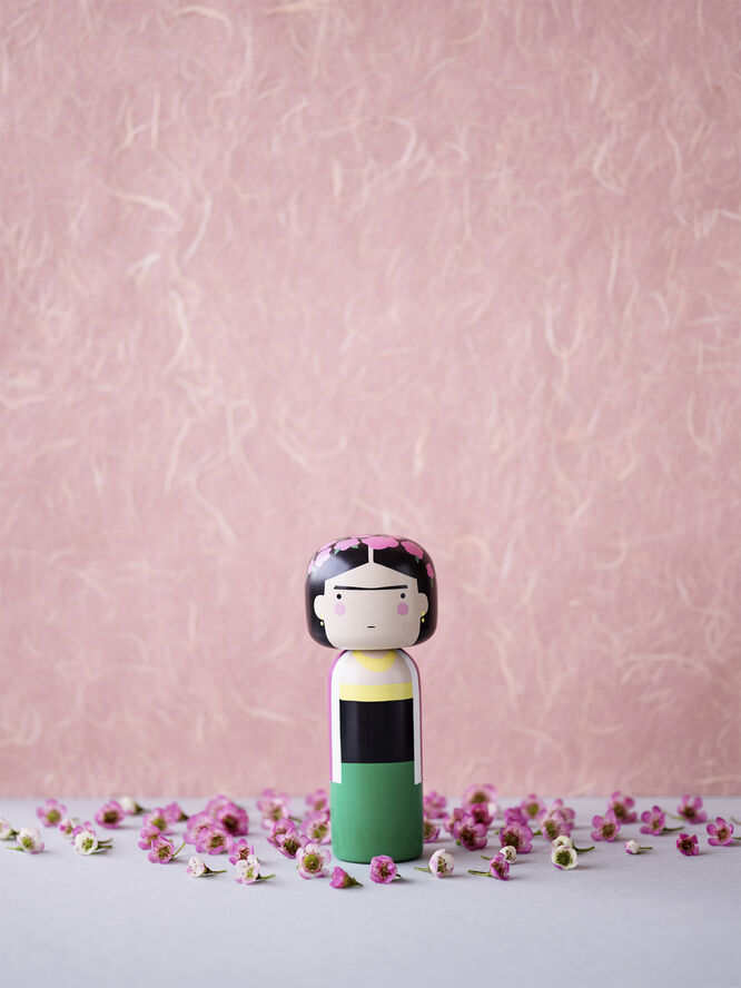 FRIDA håndmalet Kokeshi