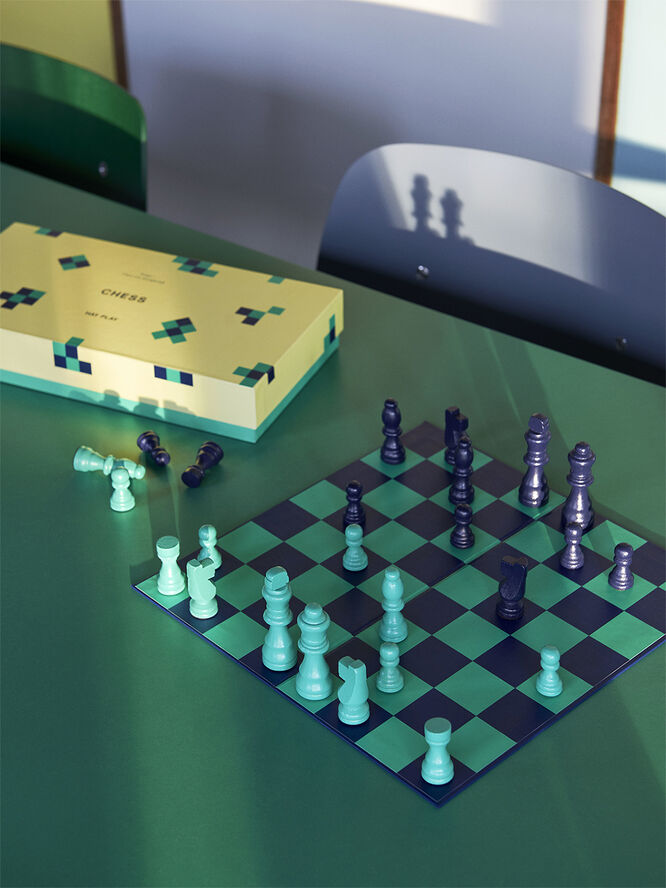 HAY PLAY-Chess-Green