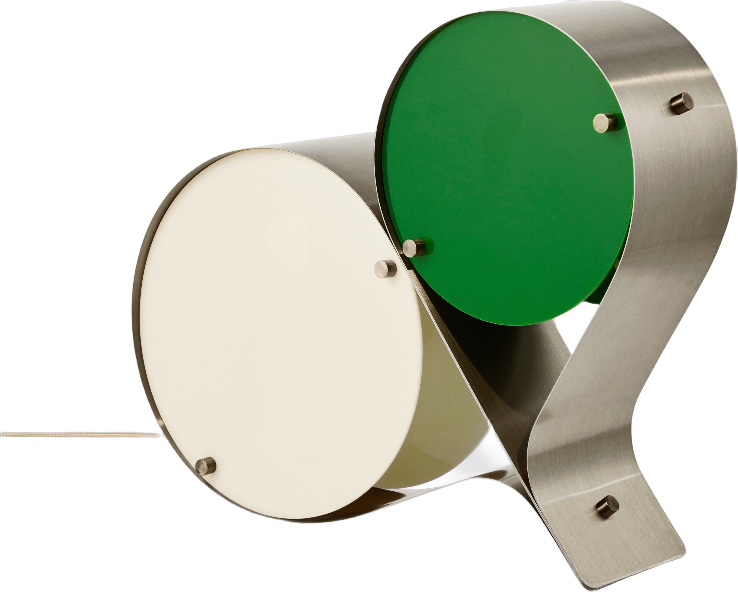 Coppia Table Lamp, Steel, EU Base: Bronze Steel, Shade: Ivor