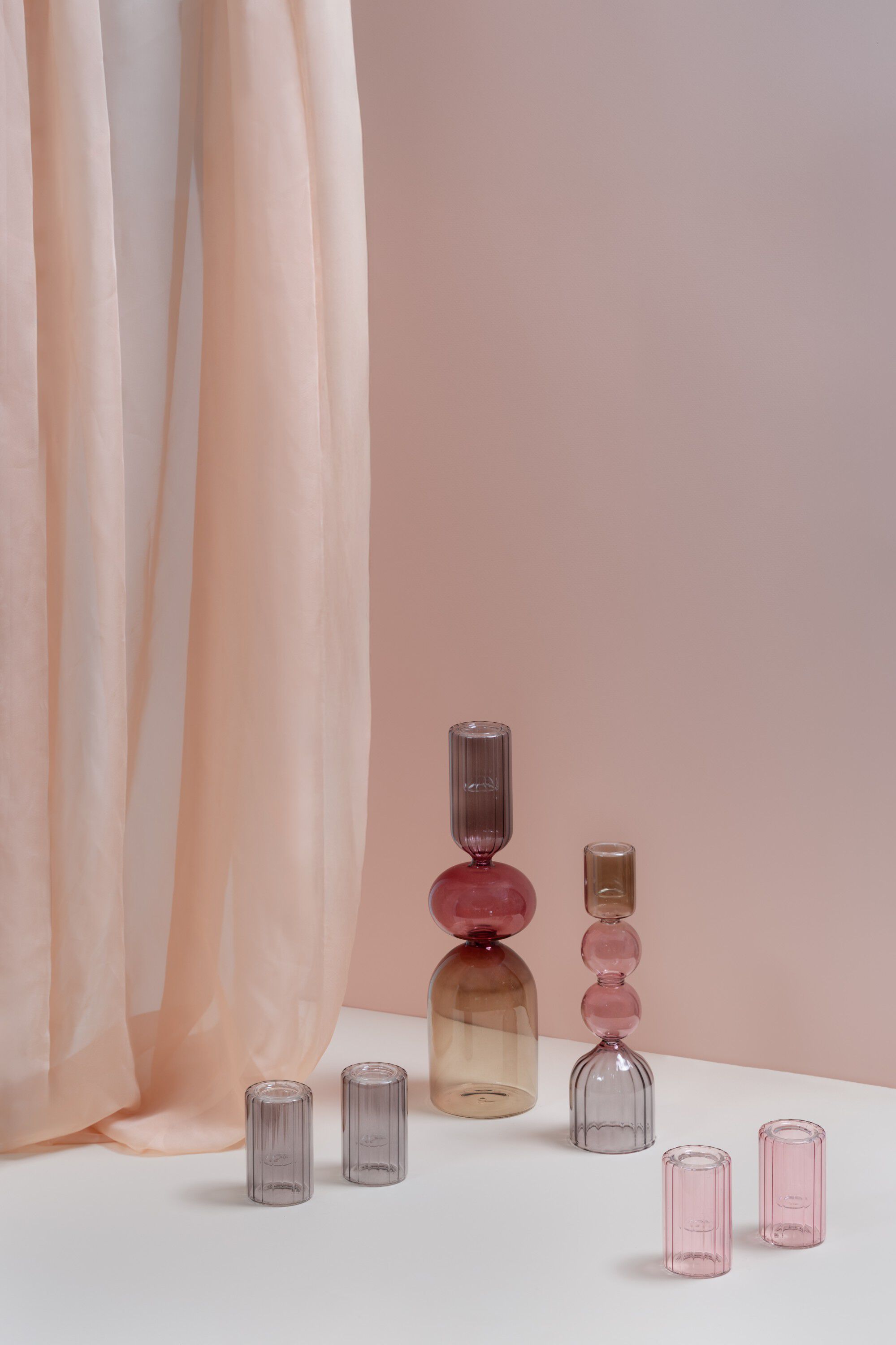 MM MEDELIN candleholder, M, Multi-colour