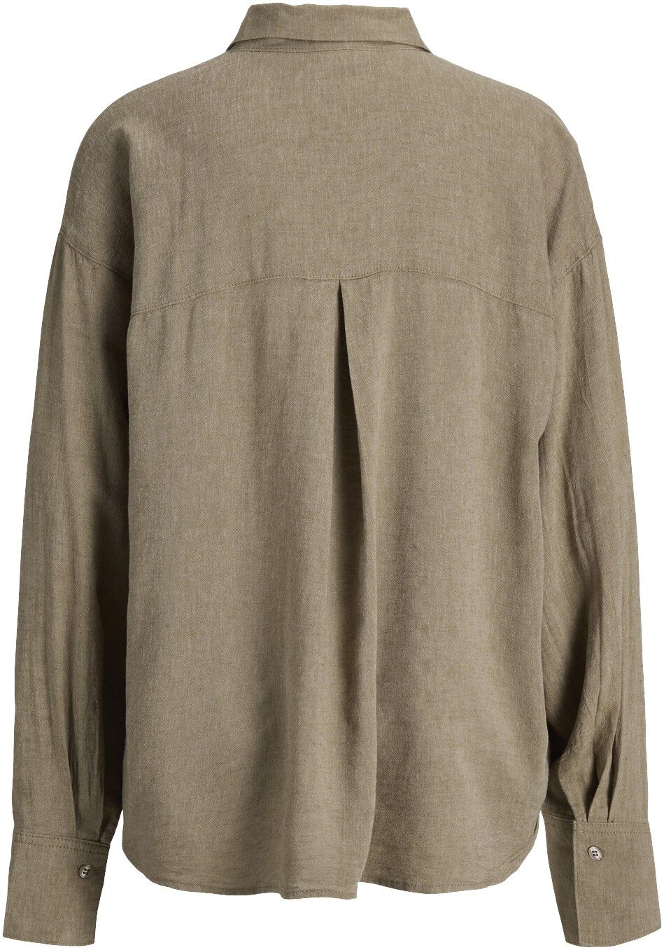 JXALMIRA LINEN BLEND LS SHIRT WVN L