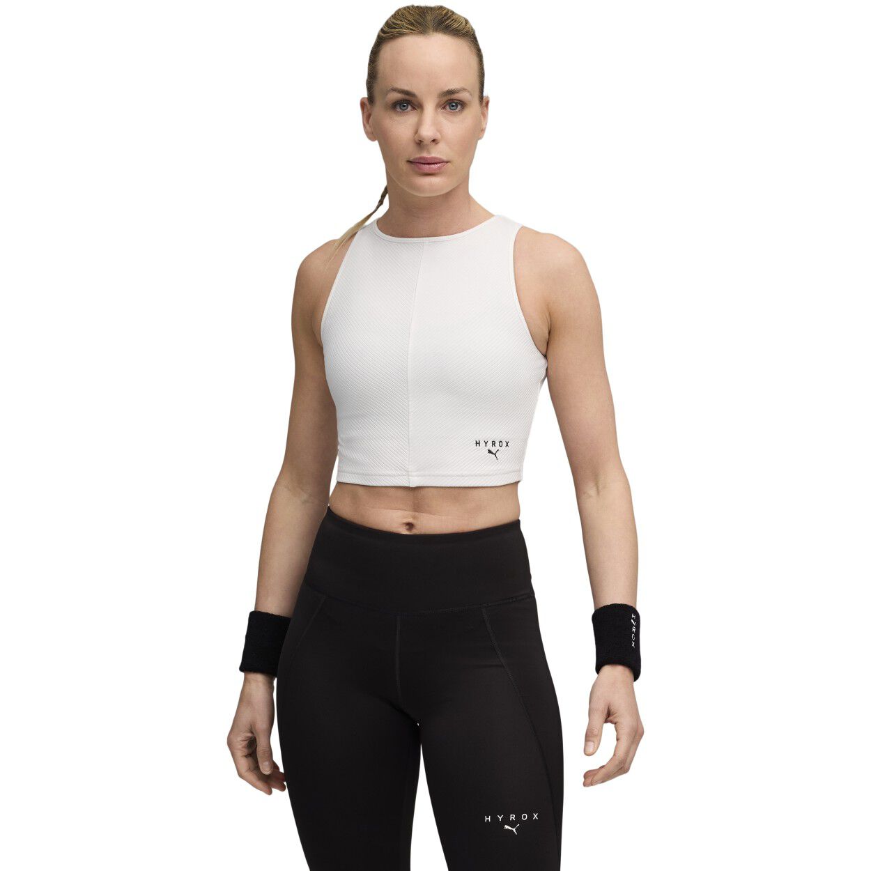 X Hyrox Rib Crop Tanktop