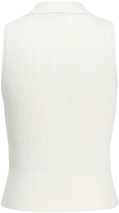JXJAYCE ZIP POLO NECK TOP KNIT