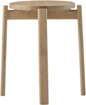 Passage Stool, Natural Oak
