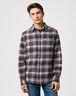 BRUSHED 1 PKT SHIRT NAVY BIRCH