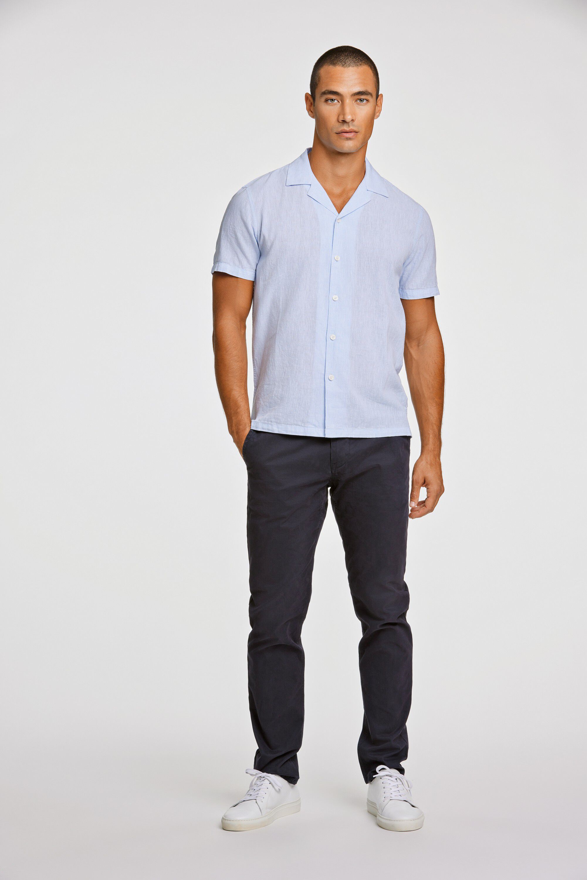 Casual linen blend resort S/S