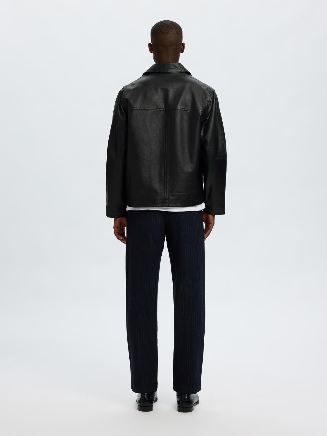 Slmlucas Leather Blouson #S