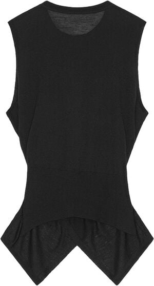 Draped Merino Wool Top