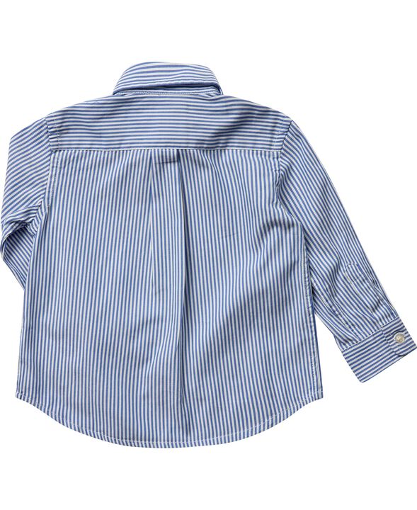 Striped Cotton Oxford Shirt