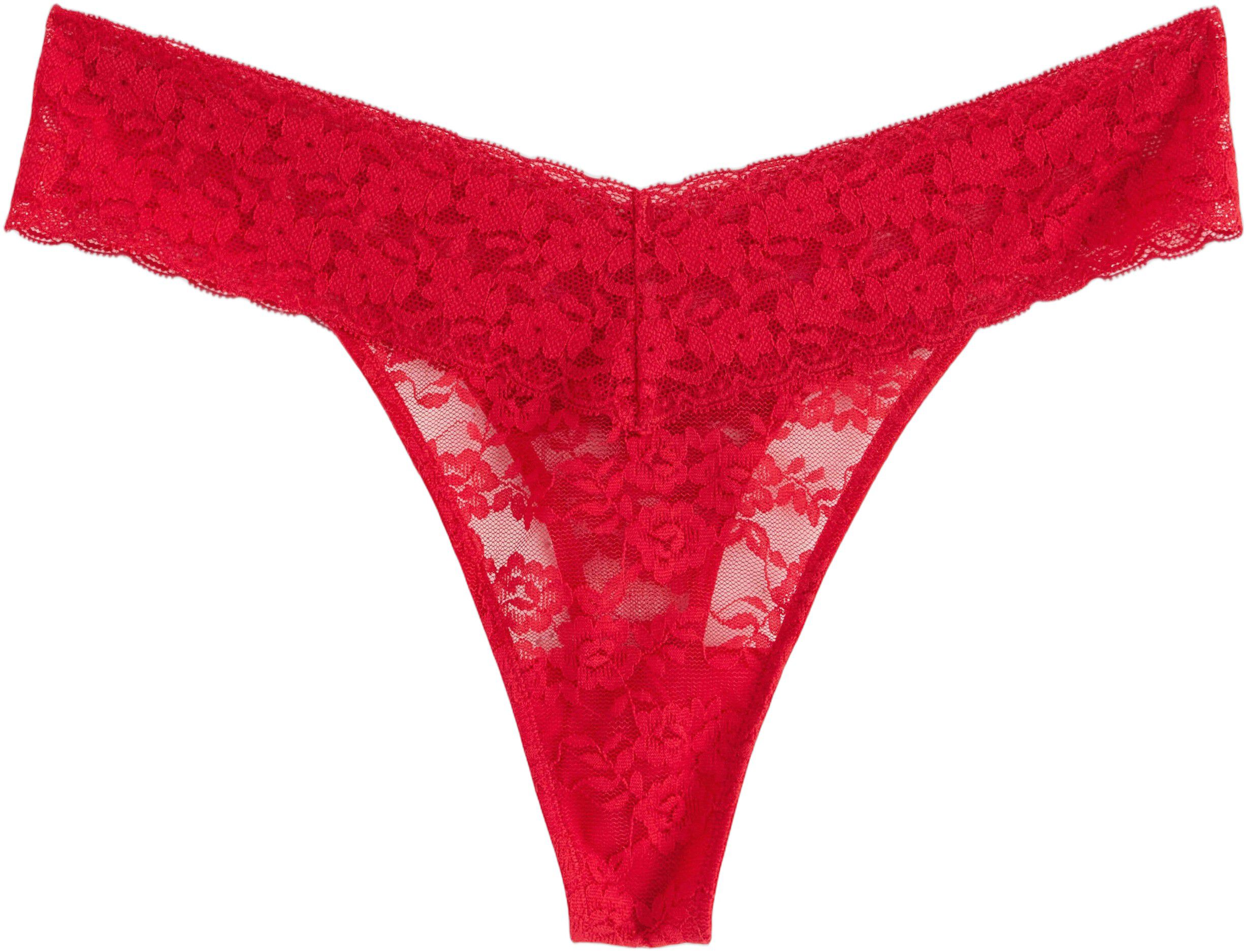 G-streng med blonder