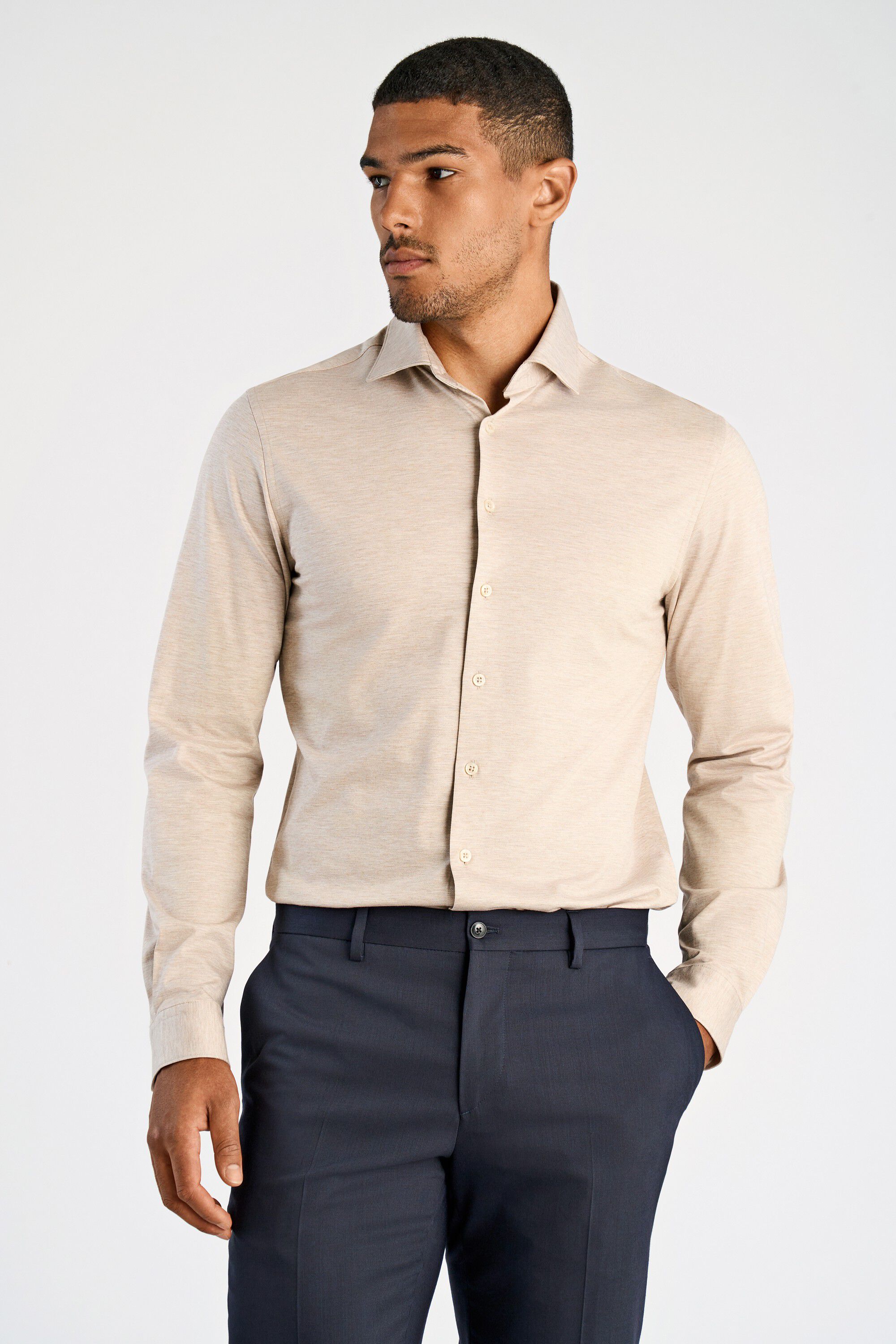 Superflex knitted shirt L/S