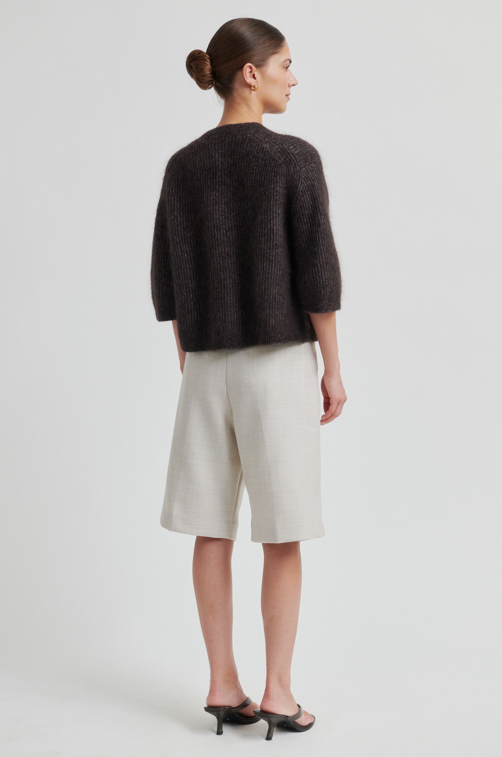 Andrea Knit Rib Cardigan