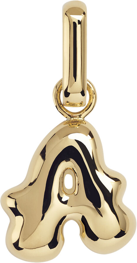 Puffer Letter Charm - A