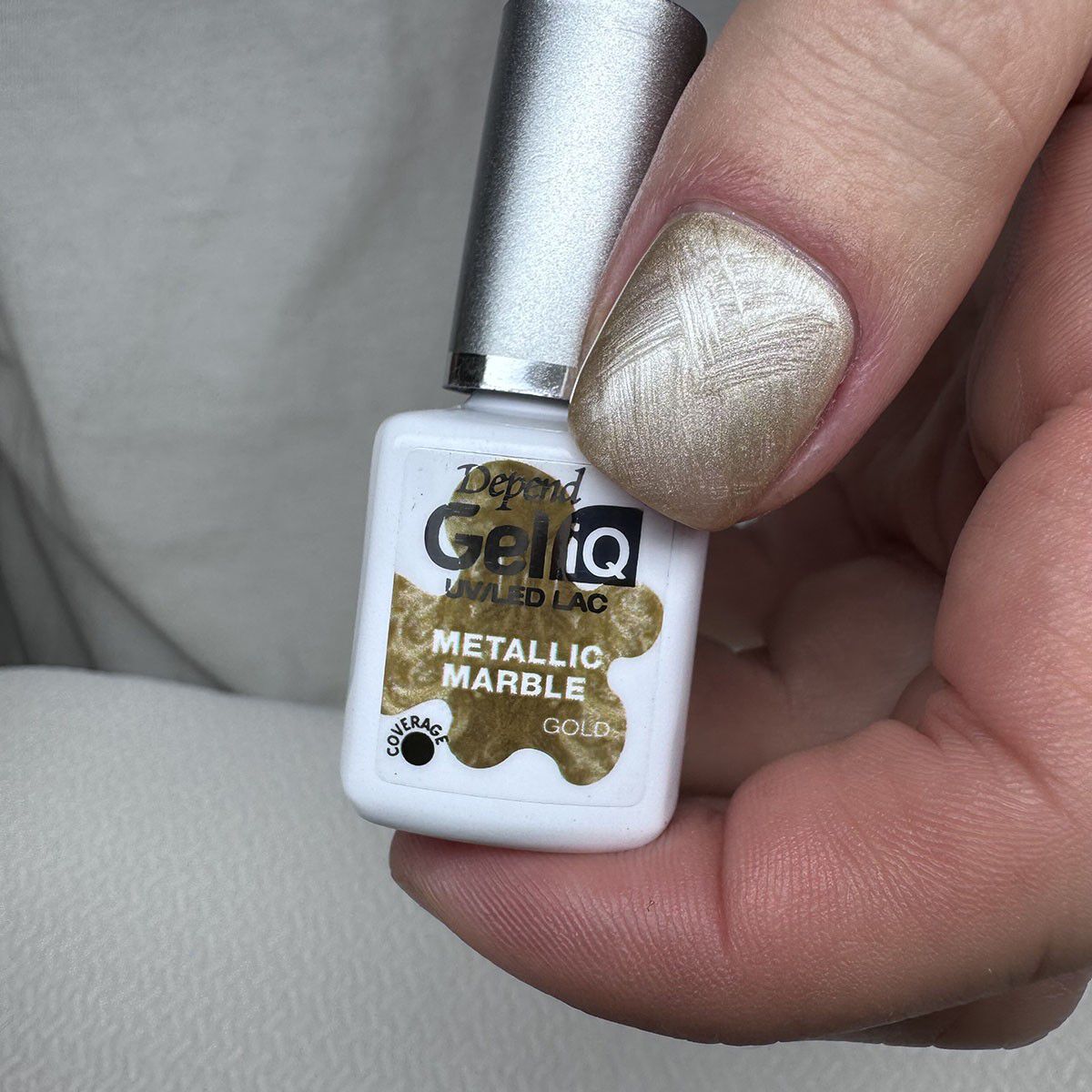GeliQ Metallic Marble Gold