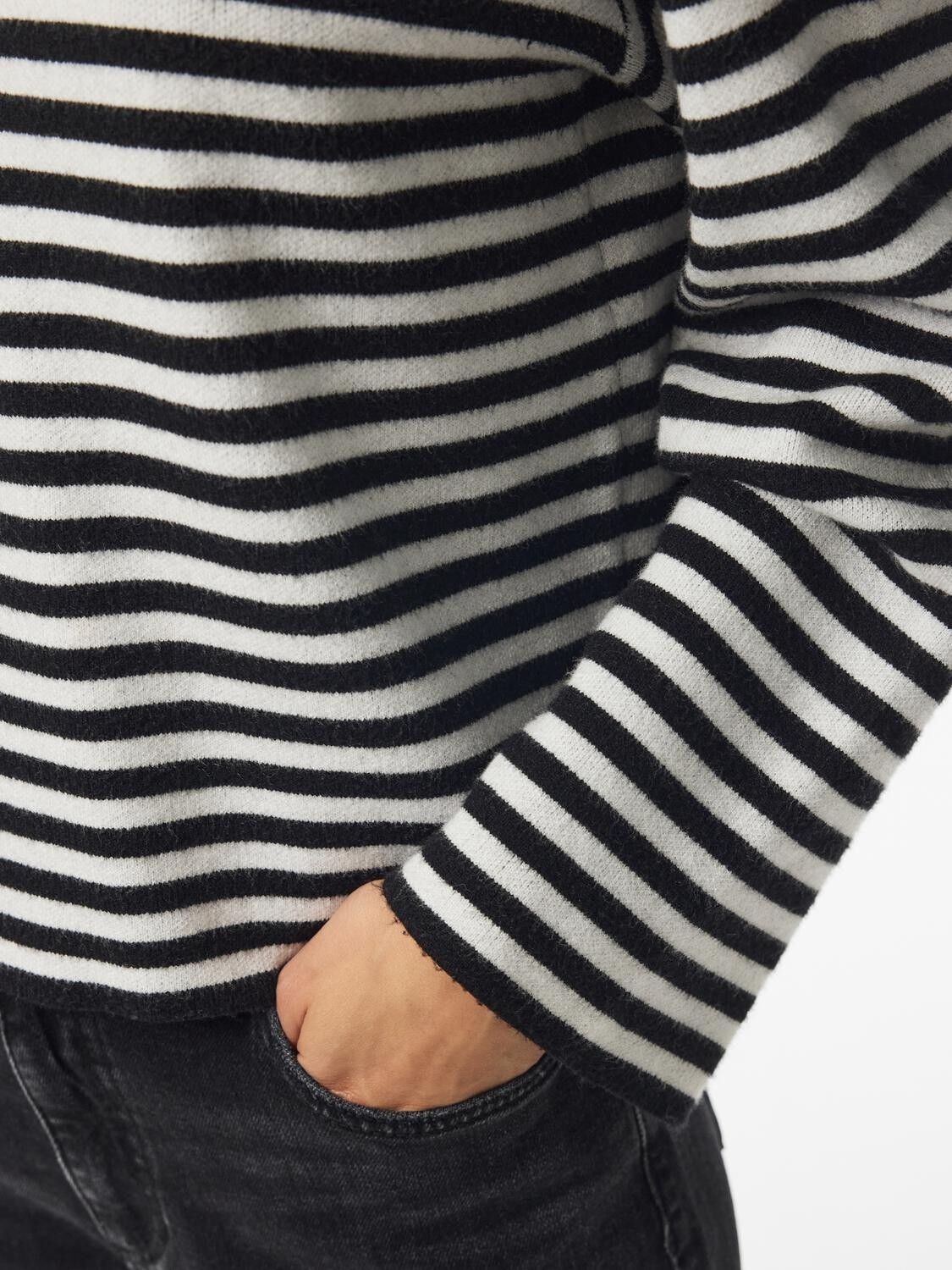 Pcjassy Ls O-Neck Knit Noos Bc