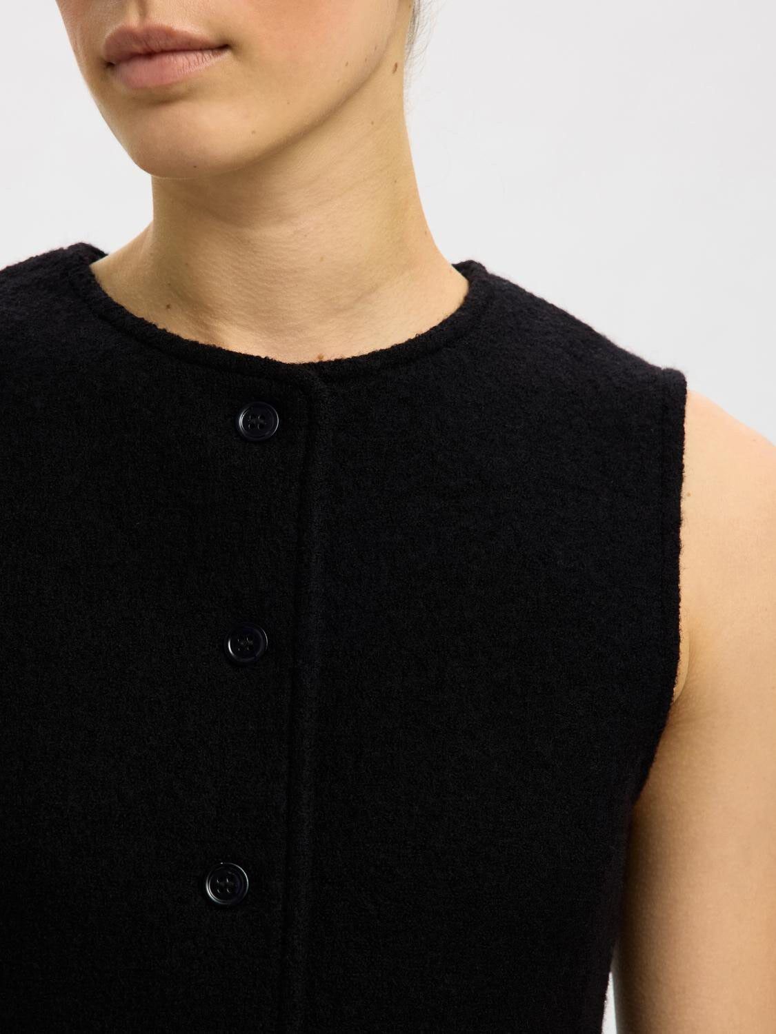 SLFDARLA KNIT BUTTON VEST