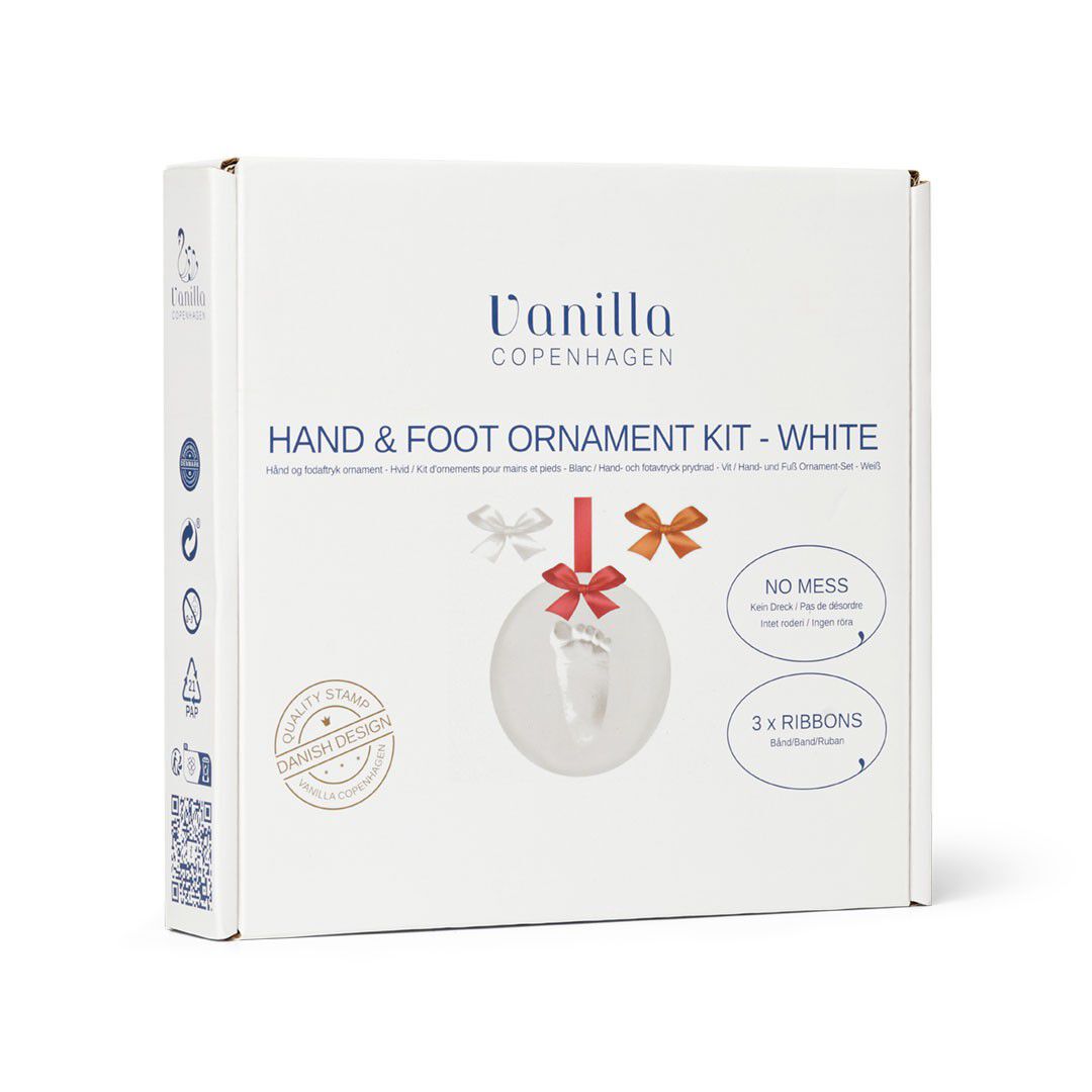 H&aring;nd og fodaftryk - Ler oph&aelig;ng