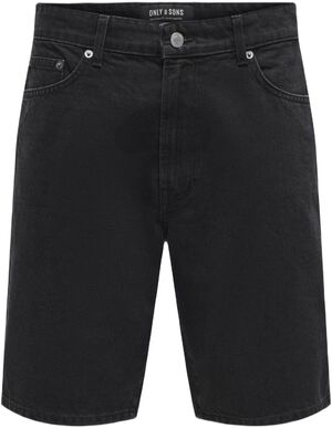 ONSFADE BLACK 9087 TAI DNM SHORTS N