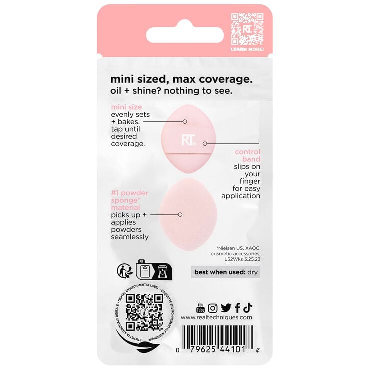 Real Techniques Mini Miracle Powder Puff Trio