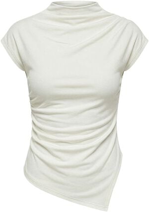 OBJKELLY S/L HIGH NECK TOP E TNE 26