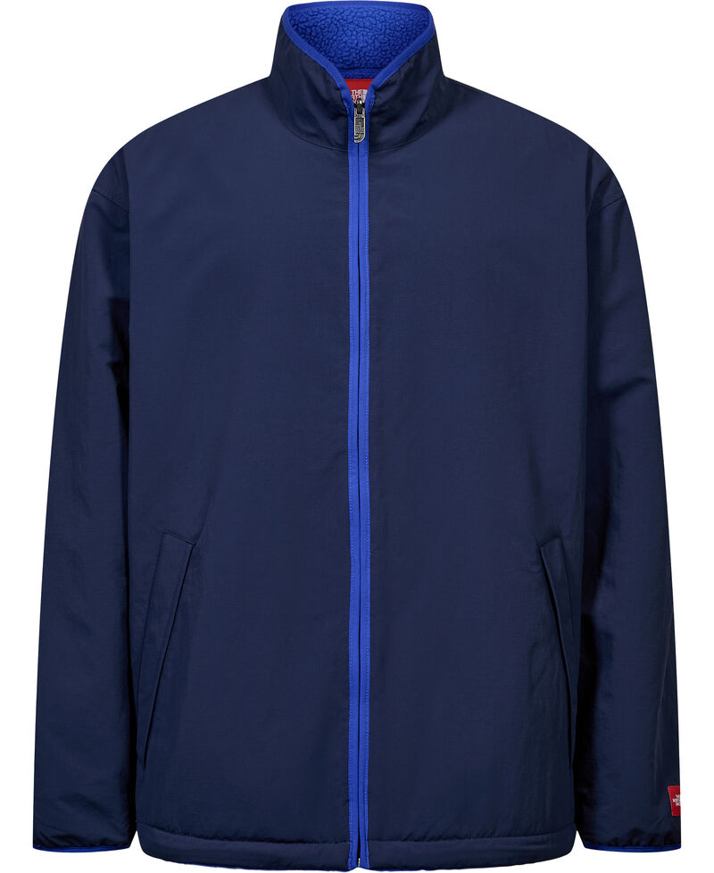 M Tnf Red Box Reversible Fleece Jac