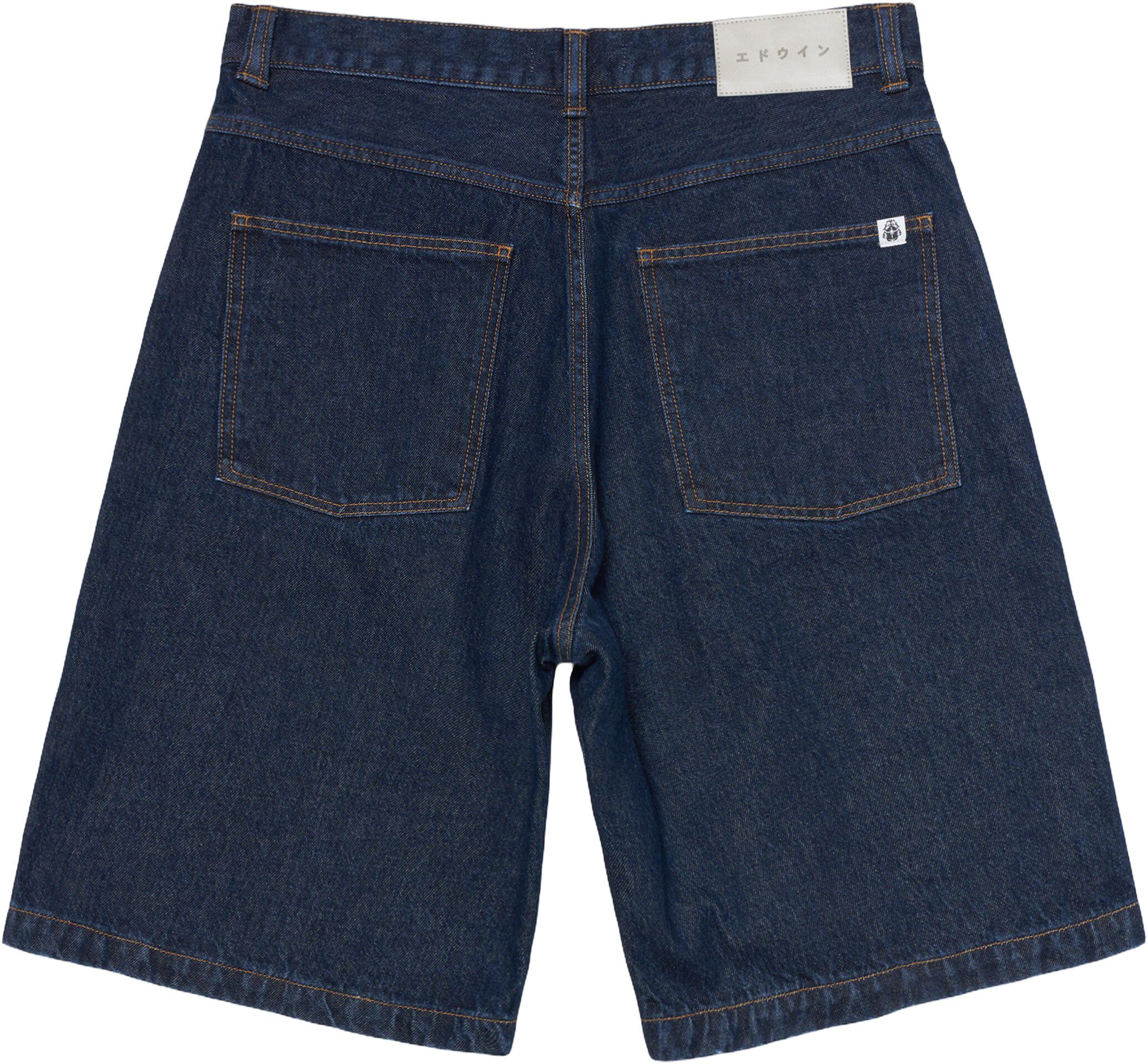 Worker Short-Blue - Mid Marble Wash