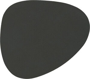 GLASS MAT CURVE (11X13CM) NUPO Dark Green