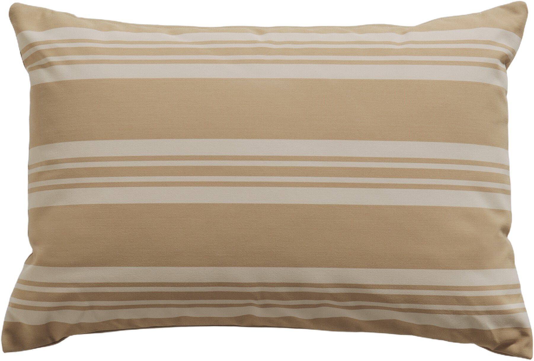 Fossflakes udend&oslash;rspude 40x60 cm. Beige stribet