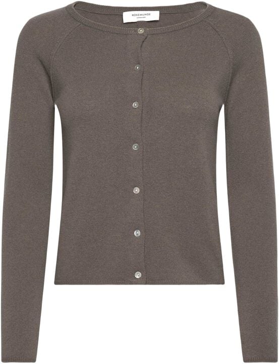 RWLaica Cashmere LS O-neck Raglan Cardigan