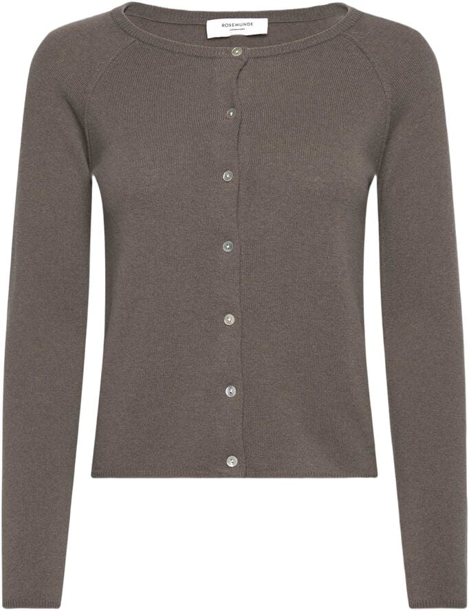 RWLaica Cashmere LS O-neck Raglan Cardigan