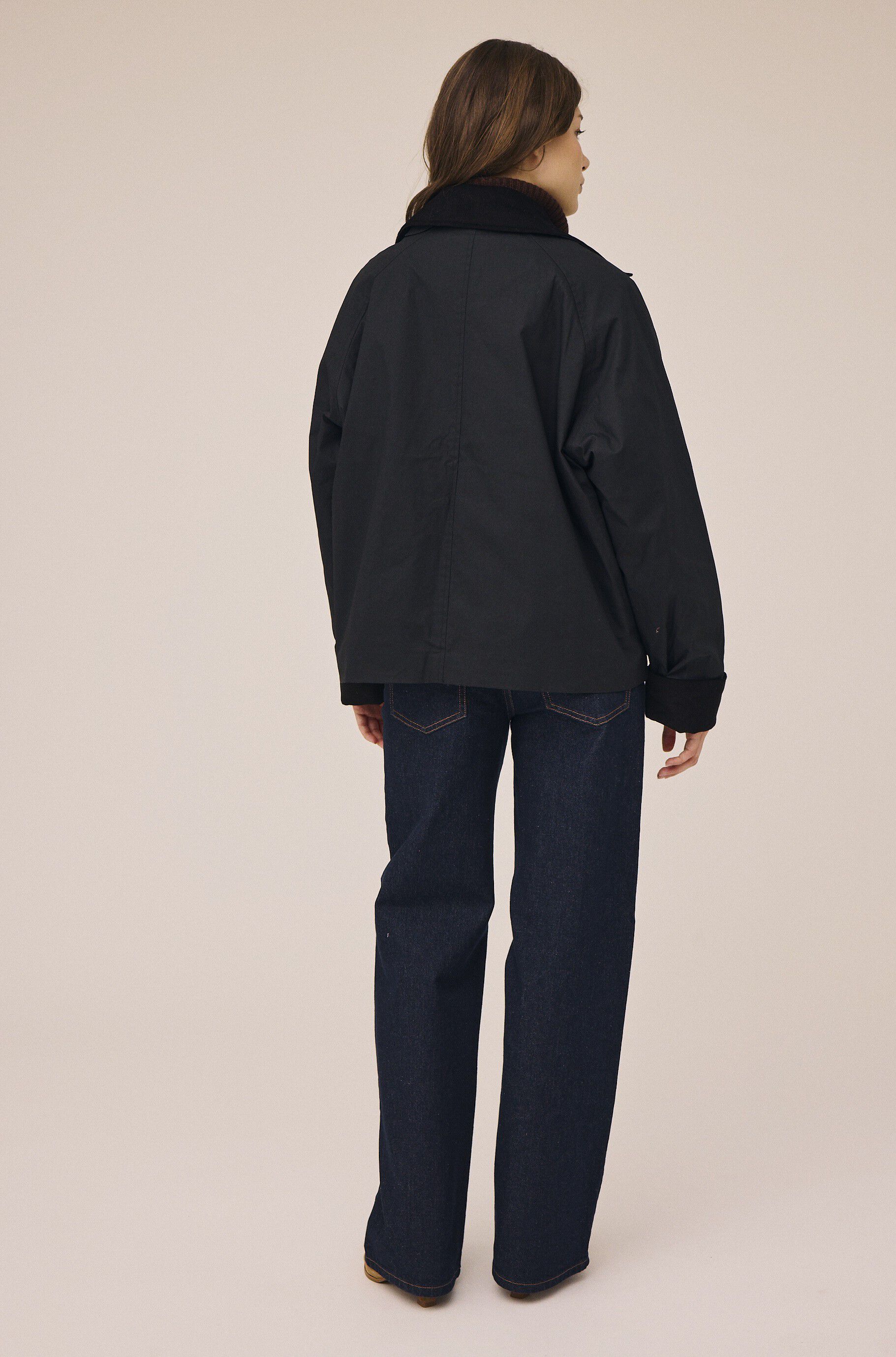 Emmy 9 Jacket with corduroy details - GRS