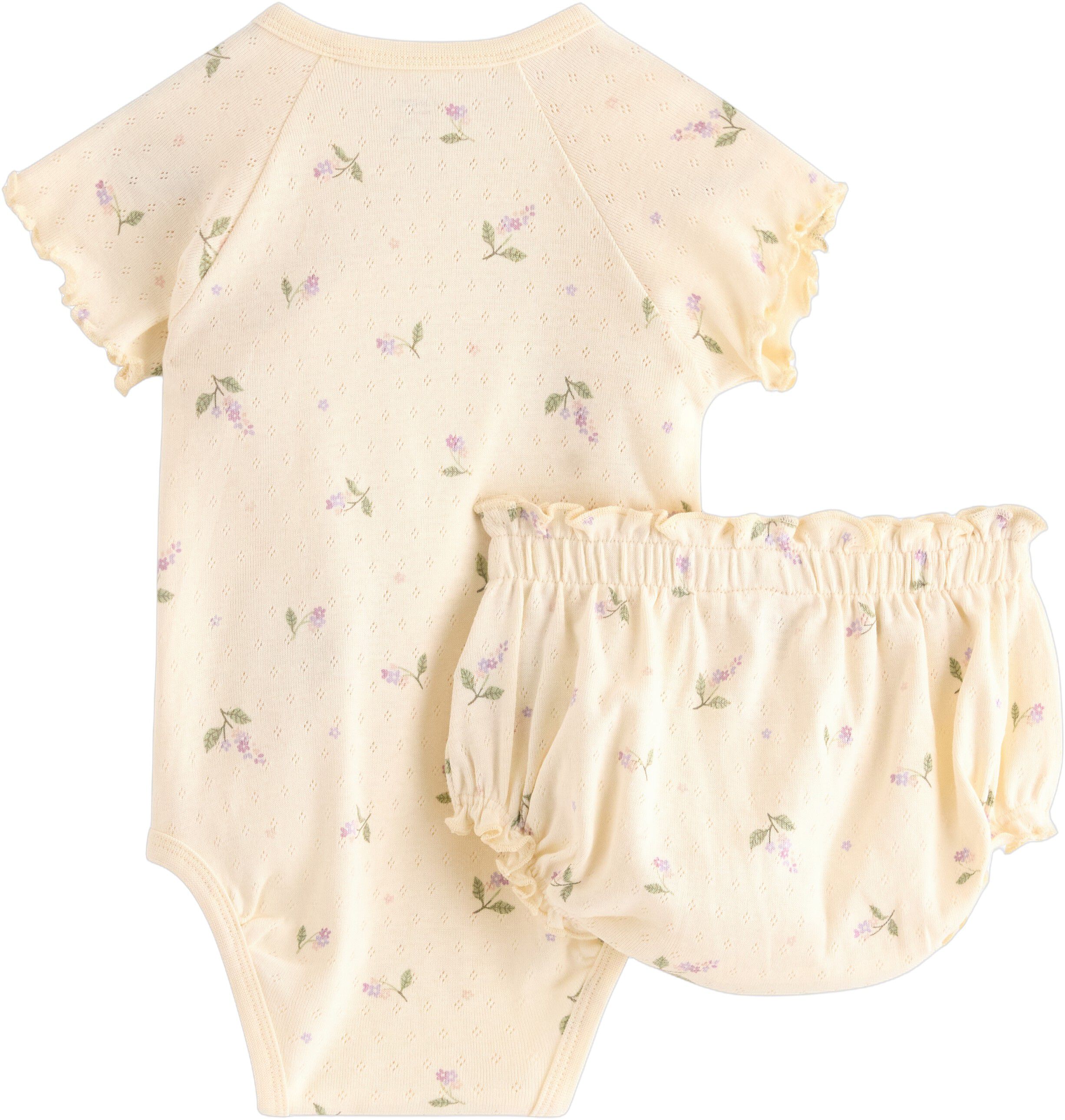 Sett i pointelle med en kortermet s