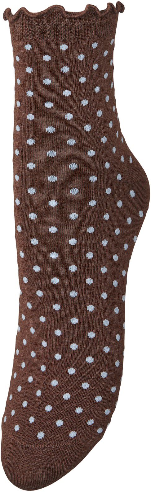 Dotted Frilla Short Sock