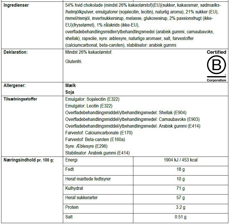 EGG PASSION FRUIT - B