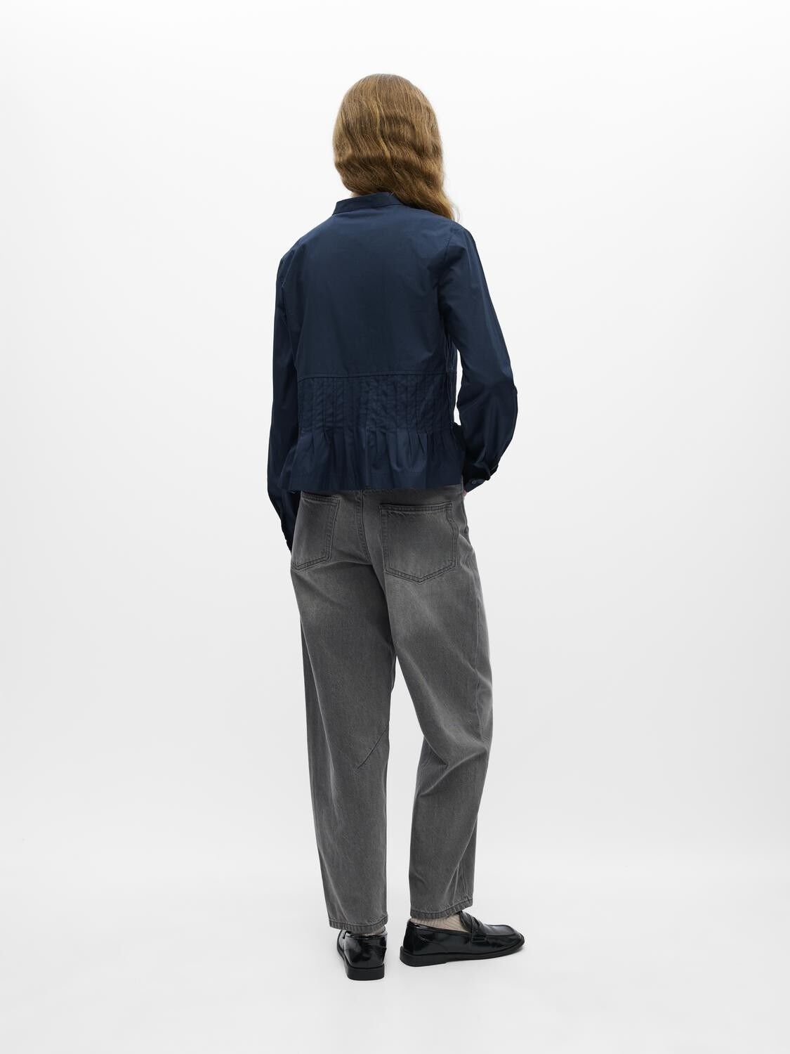 Objadona L/S Reg. Pleat Shirt E Aw 26