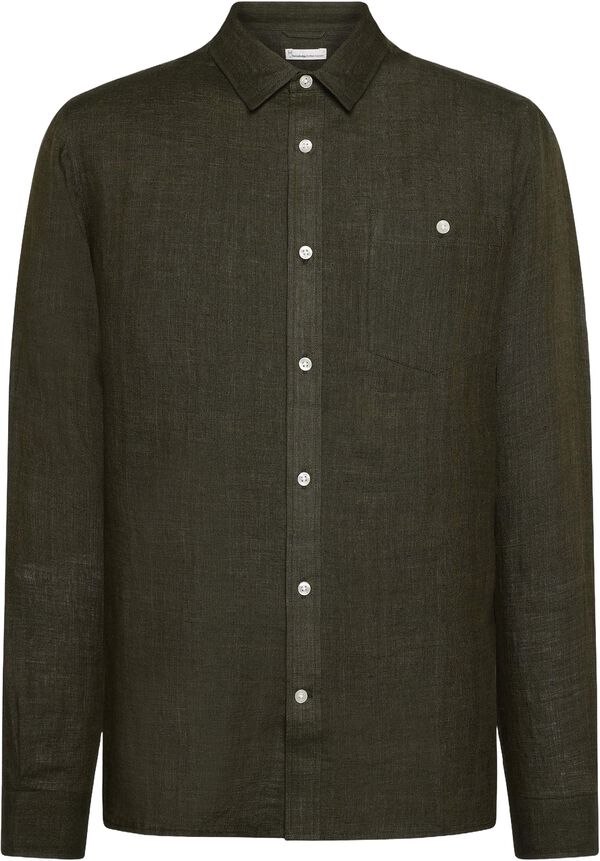 Custom Fit Linen Shirt Gots/Vegan
