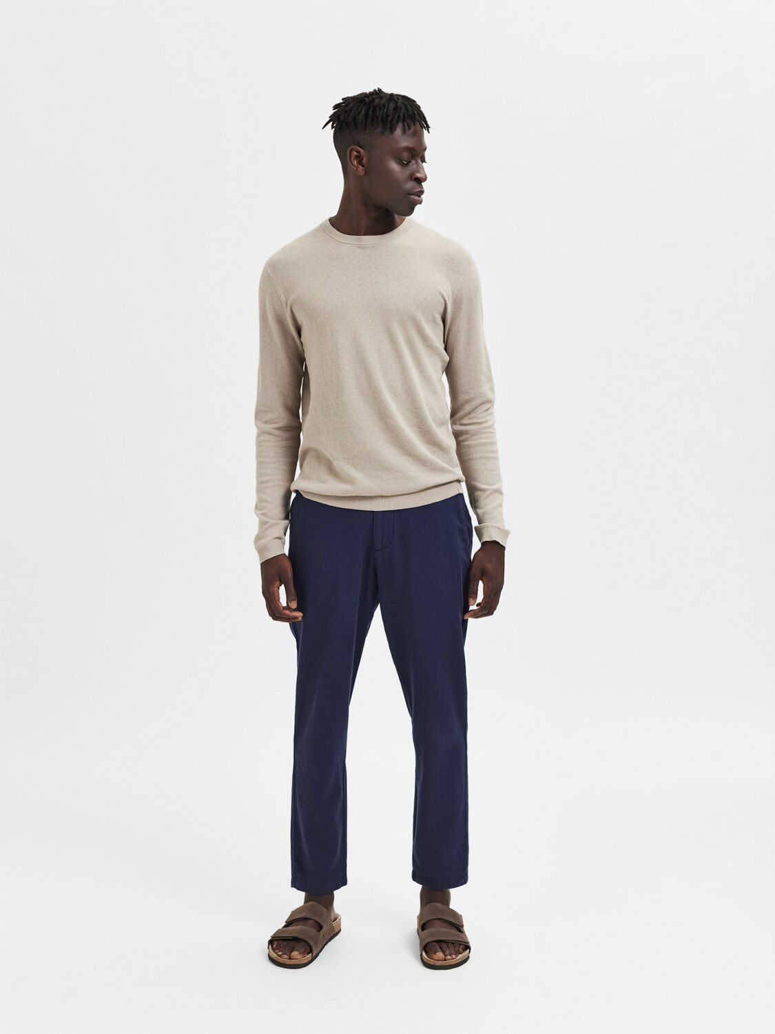 SLHSLIMTAPE-BRODY 172 LINEN PANTS N