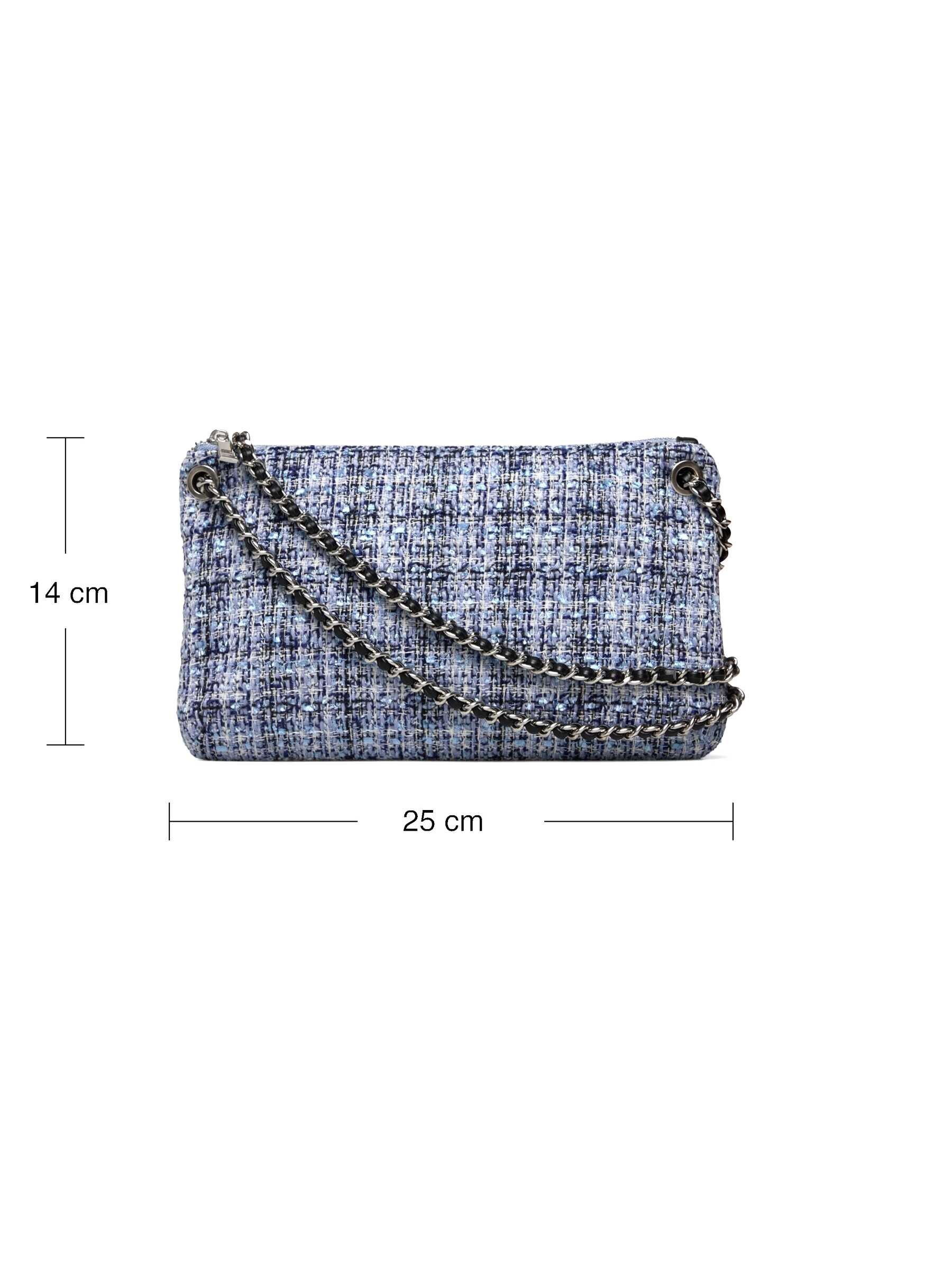 RBAmy Boucle Medium Chain Clutch