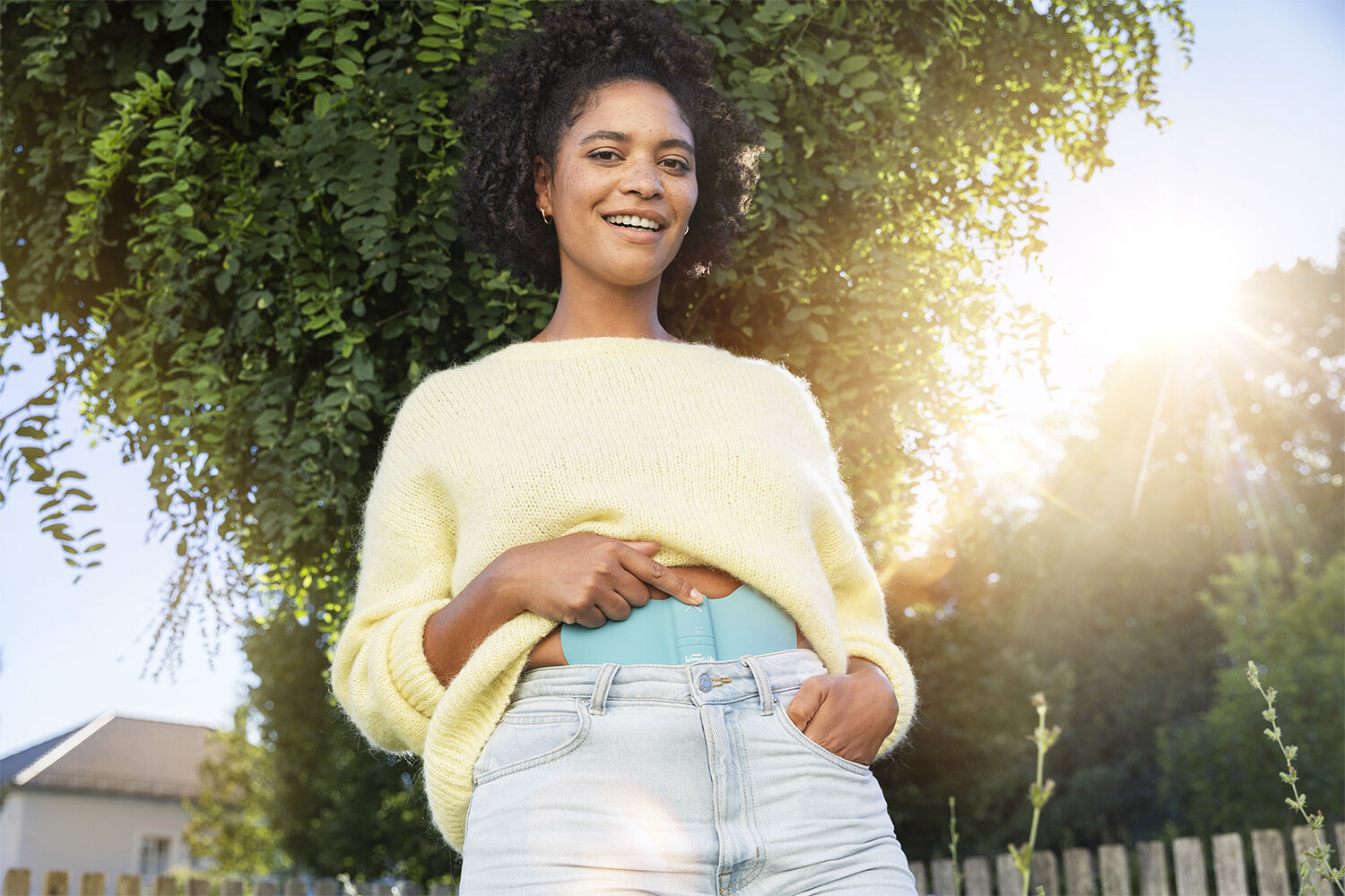 EM 55 Menstrual Relax + TENS og varmepads