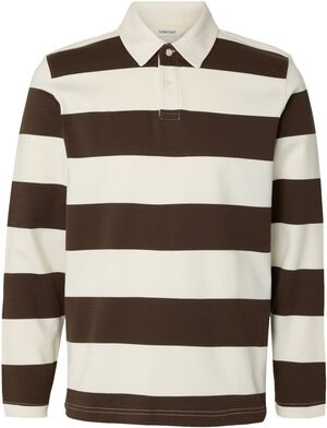 SLMCASPER LS STRIPE POLO