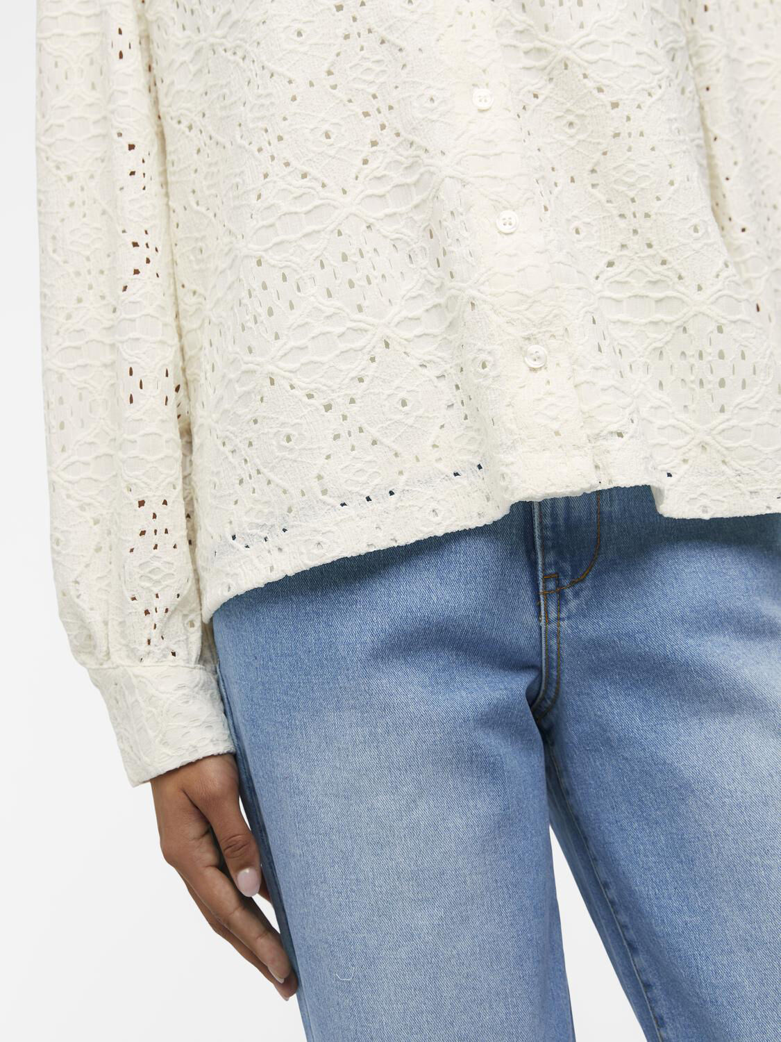 OBJFEODORA MARIKA L/S SHIRT NOOS