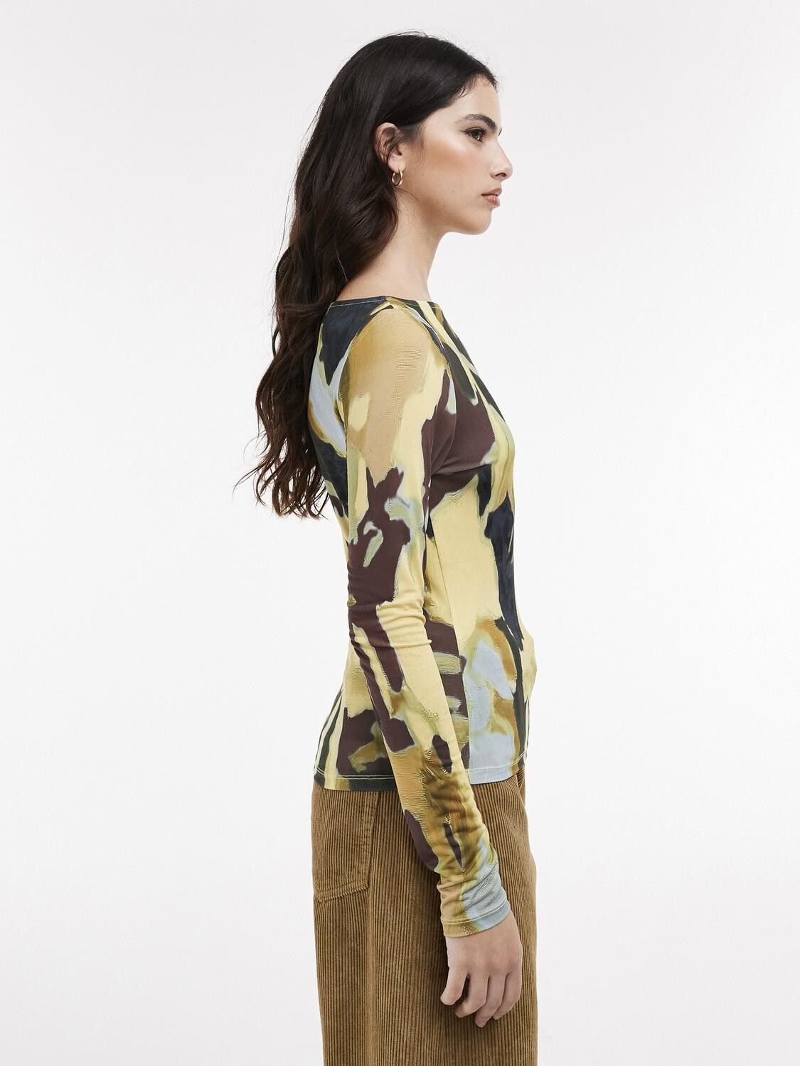 TSKIT LS KNIT TOP JRS