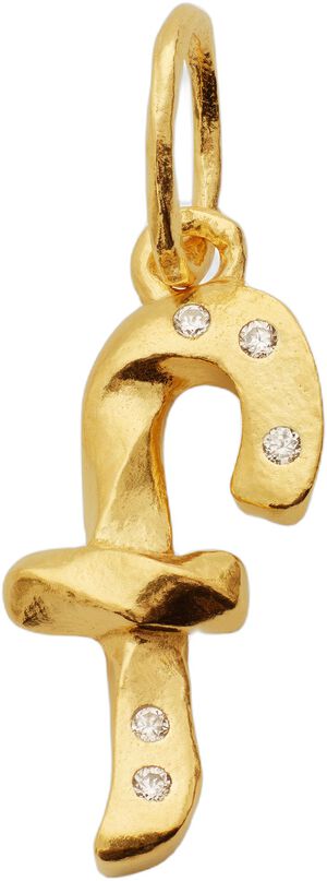 F Alphabet Pendant