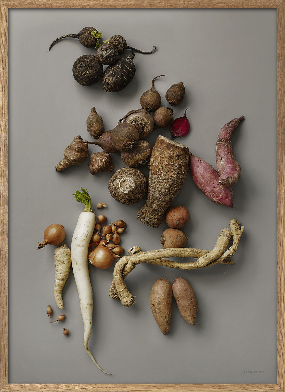 MAD/PLAKAT - Gr&aring; r&oslash;dder- stilleben