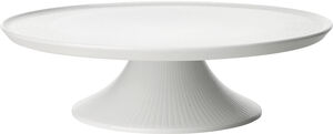 Swedish Grace fad på fod 31 cm Snehvid
