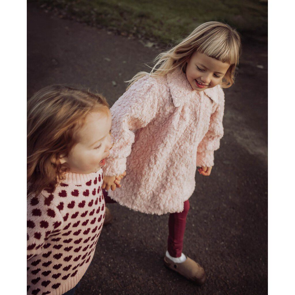 JANIE CASHMERE HEART PULLOVER