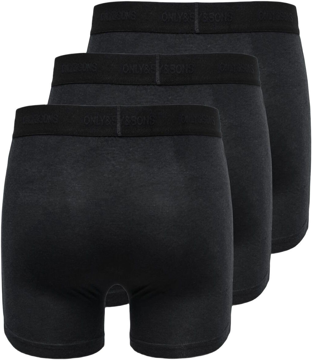 ONSFITZ BAMBOO BOXER LOGO 3-PACK NO