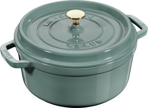 Cocotte 24 cm Eukalyptus Støbejern