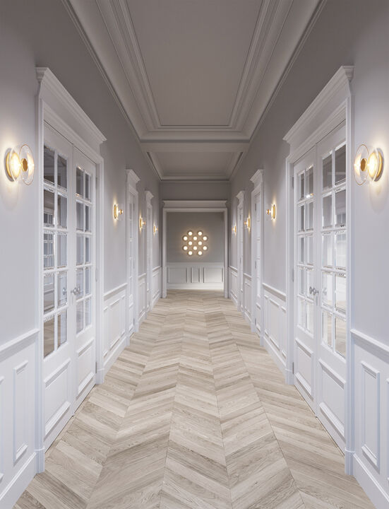 Blossi Wall, nordic gold / clear