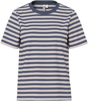 PCRIA SS TEE MULTICOL STRIPES NOOS